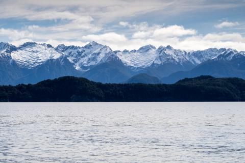 Stunning views from the Manapouri Beach walk